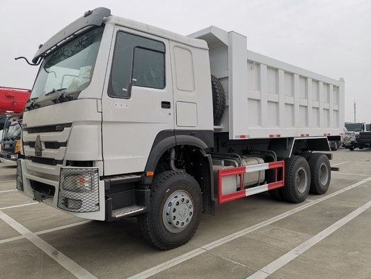 Sinotruk HOWO 6*4 camião de descarga de segunda mão com levantamento hidráulico de rebentador ventral