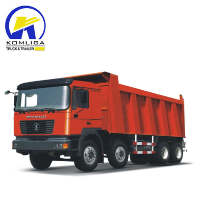 Shacman 8*4 camião de descarga de carga pesada F2000 60tons camião de despejo para as suas operações de mineração
