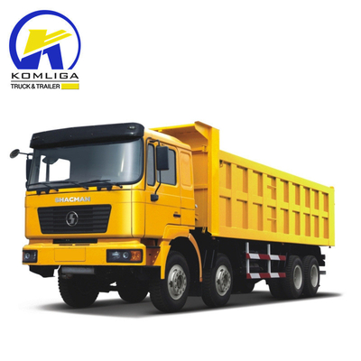 Shacman 8*4 camião de descarga de carga pesada F2000 60tons camião de despejo para as suas operações de mineração