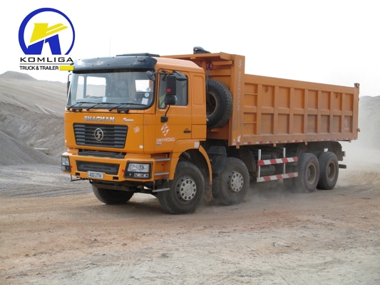 Transmissão manual Tipo 8X4 Dump Truck Dumper Tipper para Sinotruk Heavy Duty HOWO