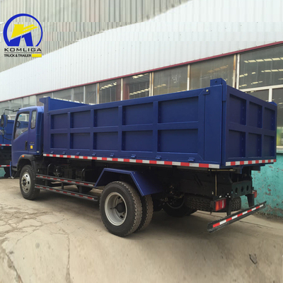 Sinotruk HOWO 4X2 Mini-Dumper Tipper Truck de segunda mão com capacidade de carga de 5 toneladas