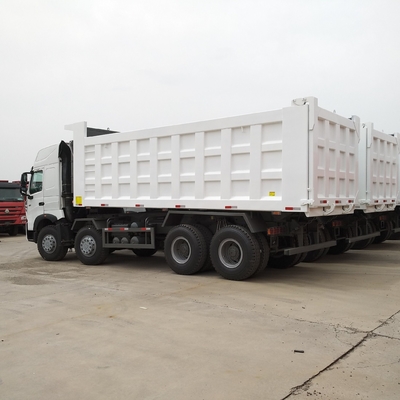 Caminhão de descarga usado Sinotruk HOWO 8X4 com Wd615 certificado pelo DOT.47.D12.42 Motor