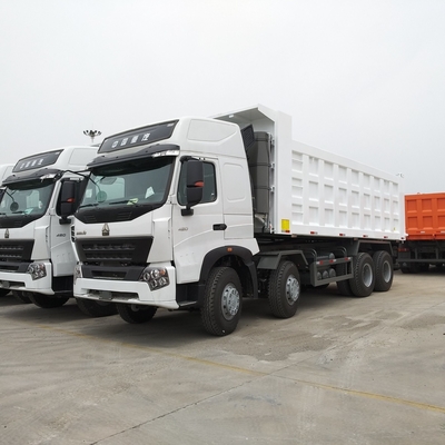 Caminhão de descarga usado Sinotruk HOWO 8X4 com Wd615 certificado pelo DOT.47.D12.42 Motor