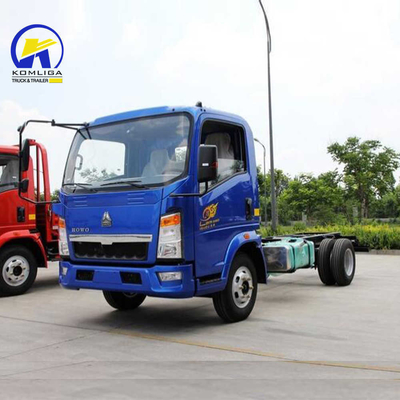 Pedido personalizado HOWO caminhão leve 4X2 6 rodas camião de carga de descarga Capacidade de carga 1-10t
