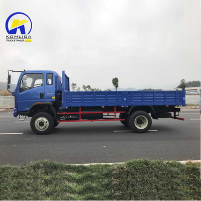 Pedido personalizado HOWO caminhão leve 4X2 6 rodas camião de carga de descarga Capacidade de carga 1-10t