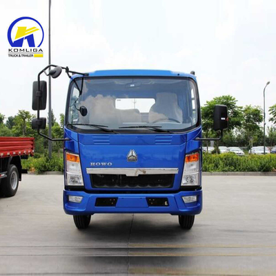 Pedido personalizado HOWO caminhão leve 4X2 6 rodas camião de carga de descarga Capacidade de carga 1-10t
