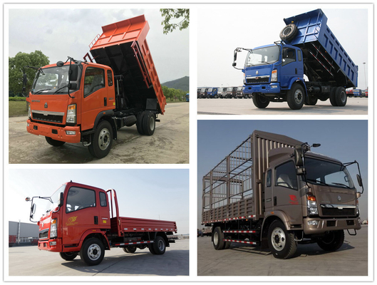 Sinotruk/HOWO 4X2 5 toneladas/10 toneladas Cargueiro congelador de refrigeração com ar condicionado de cabine