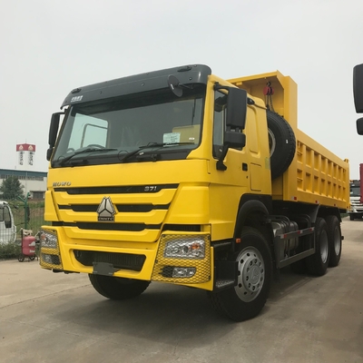 Caminhão chinês Sinotruk 10 rodas HOWO 6X4 de despejo com certificação ISO de pneus