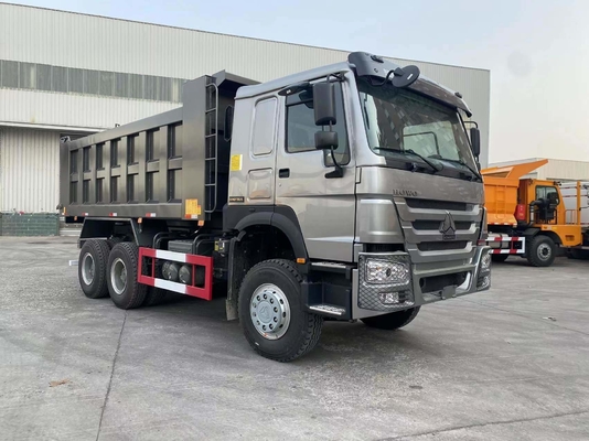 Sinotruk 10 rodas HOWO Tipper Usado camião de descarga com eixo dianteiro 9tons capacidade de carga