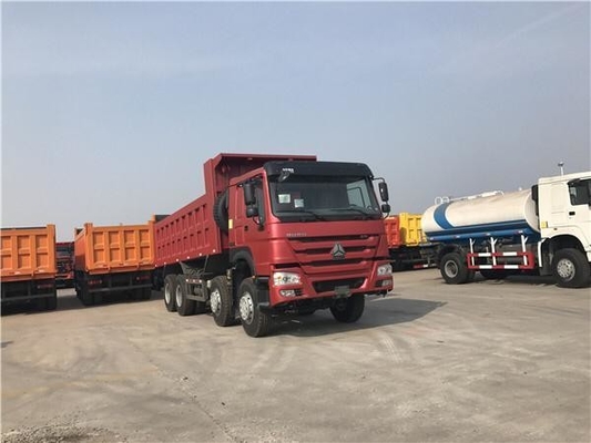 Sinotruk de segunda mão 8X4 12 rodas Dumpper HOWO Tipper Usado Dump Truck com 351-450hp
