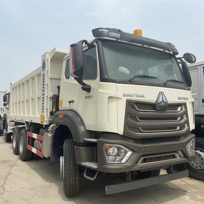 6X4 10 rodas Sinotruk HOWO Usado camião de descarga camião de despejo com Hw76 cabine e competitivo