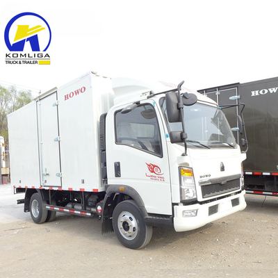Caminhão de carga Sinotruk HOWO 4X2 com transmissão manual e capacidade de tanque de combustível de 120 L