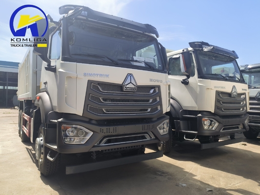 Caminhão usado HOWO Caminhão de despejo Caminhão de descarga 371HP 10 Wheeler 25 Ton Sinotruck 8500*2500*3400mm