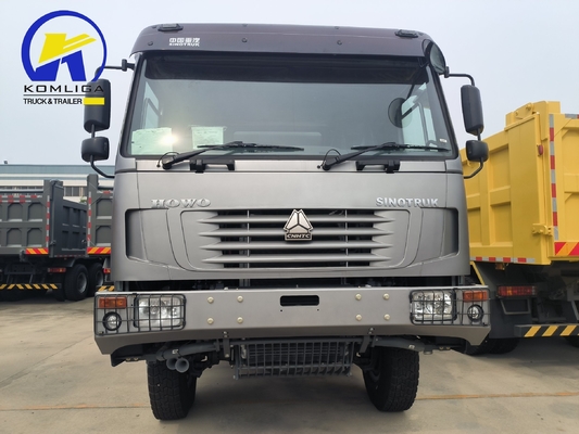 25 toneladas usadas HOWO Carrinho de descarga com despejo 6X4 10 Wheeler com dimensão de balde 5600X2300X1500