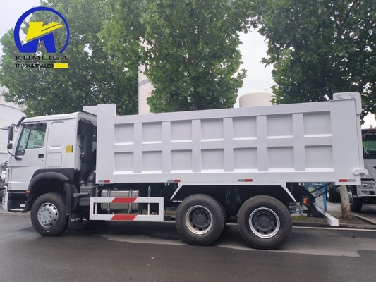 Estilo de elevação frontal usado Sinotruk HOWO 6X4 10 rodas Dumpper Tipper Tipping Dump Truck