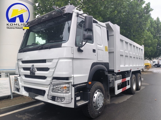 Estilo de elevação frontal usado Sinotruk HOWO 6X4 10 rodas Dumpper Tipper Tipping Dump Truck