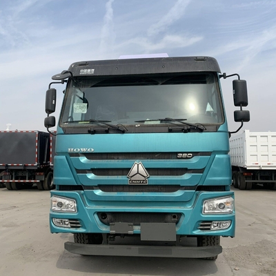 Caminhão Sino usado certificado pelo GCC HOWO 6X4 Caminhão de descarga com lonas e pneus 1200r20