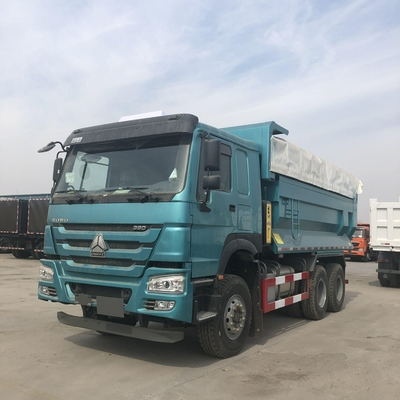 Caminhão Sino usado certificado pelo GCC HOWO 6X4 Caminhão de descarga com lonas e pneus 1200r20