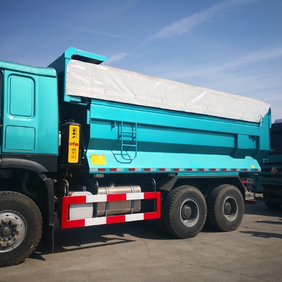 Caminhão Sino usado certificado pelo GCC HOWO 6X4 Caminhão de descarga com lonas e pneus 1200r20
