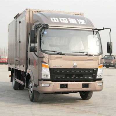 2.4 toneladas eixo dianteiro Sinotruk HOWO 6 rodas 4X2 4X4 camião de descarga/carga de grande capacidade