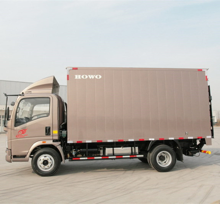 2.4 toneladas eixo dianteiro Sinotruk HOWO 6 rodas 4X2 4X4 camião de descarga/carga de grande capacidade
