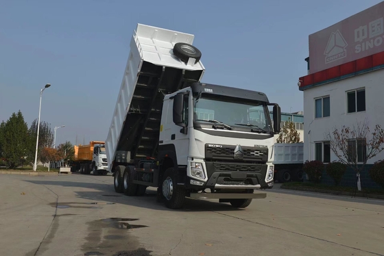Caminhão de segunda mão com 10 rodas de descarregador de descarregador de Sinotruk HOWO