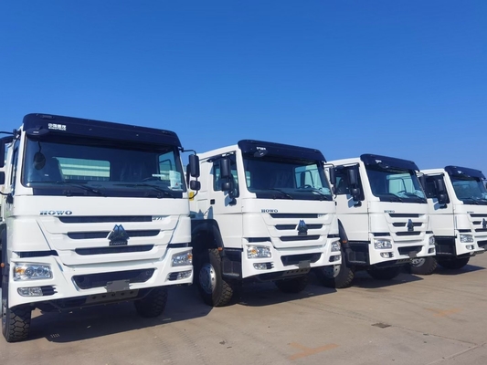 Desenho do pneu radial HOWO Th7 6X4 Dumper Box Dumo Truck/Tipper Truck com eixo traseiro Hc16