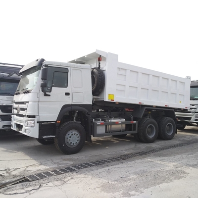 Usado HOWO 6X4 10 rodas camião de descarga com duplo Alex e apoio de peças de reposição técnicas