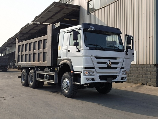 Usado HOWO 6X4 10 rodas camião de descarga com duplo Alex e apoio de peças de reposição técnicas