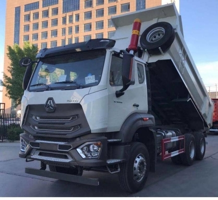 Utilizado HOWO 6X4 10 rodas camião de descarga com pneu radial design e serviço pós-venda