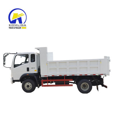 4X2 3tons/ 5tons Mini Tipper Light Dump Truck para Equipamentos de Construção de Construtores