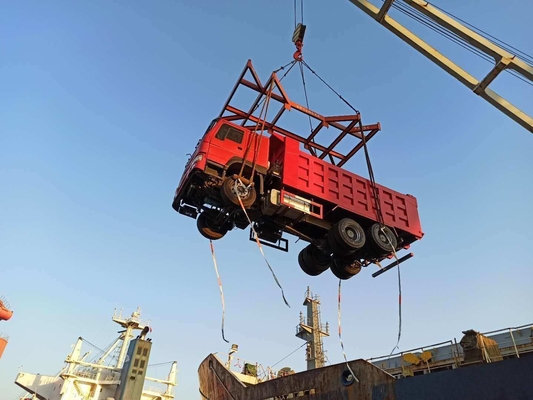 Sinotruk HOWO 6X4 Caminhão de descarga usado Caminhão de descarga de 10 rodas com capacidade de 25-30 toneladas