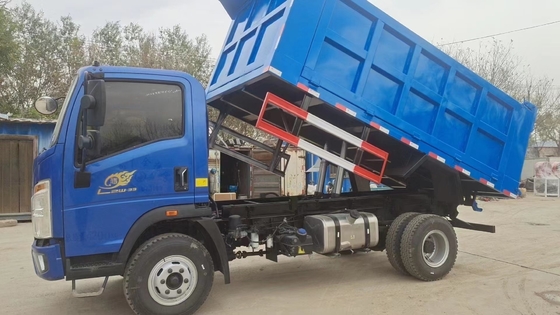 Wly6t46 Transmissão 120L Capacidade de tanque de combustível 4X2 Tipper/Cargo Mini Truck