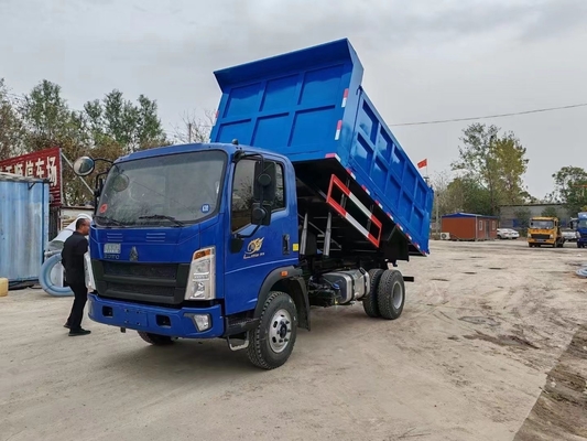 Wly6t46 Transmissão 120L Capacidade de tanque de combustível 4X2 Tipper/Cargo Mini Truck