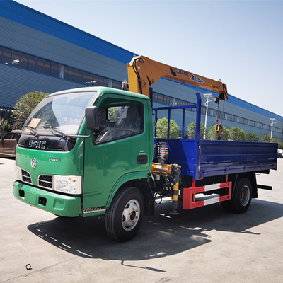 Peças de reposição técnicas de apoio HOWO 6X4 4X2 camião de carga com guindaste e capacidade de motor 4-6L