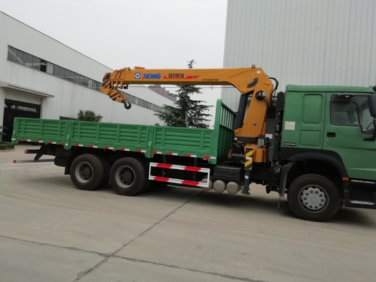 Peças de reposição técnicas de apoio HOWO 6X4 4X2 camião de carga com guindaste e capacidade de motor 4-6L