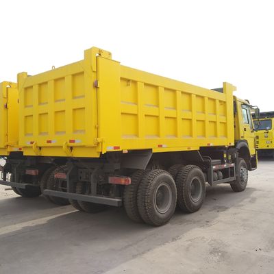 Certificação de pneus GCC Sinotruk HOWO de segunda mão 10 rodas 6*4 tipper camião de lixo usado