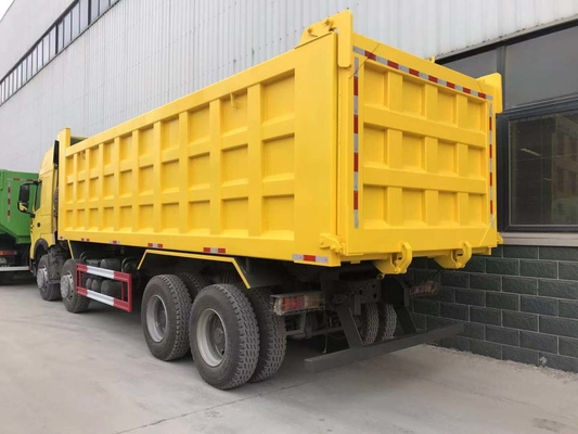 Produtos 8X4 caminhão pesado de 12 rodas Sinotruk caminhão de descarga usado com 375 cavalos de potência