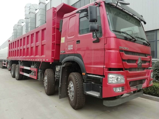 Produtos 8X4 12 Rodas Caminhão pesado Caminhão de descarga Sinotruk usado Caminhão de descarga para 40-50 toneladas Capacidade