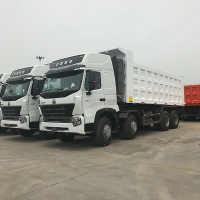 Customização 12 Wheel Heavy Duty Used Sinotruk Dump Truck 8X4 com Certificação DOT