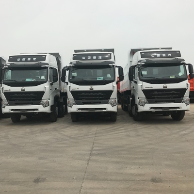 Customização 12 Wheel Heavy Duty Used Sinotruk Dump Truck 8X4 com Certificação DOT