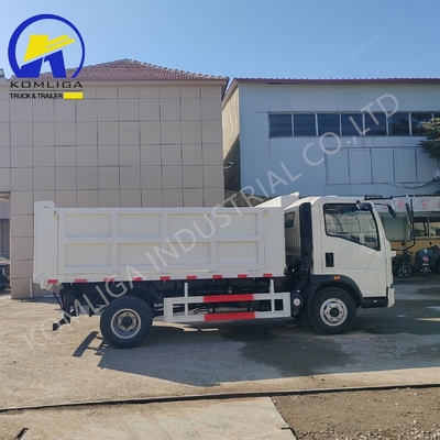 Mini camião de descarga de 4x2 6 rodas 3 toneladas 5 toneladas com um peso de carga de 1-10 toneladas para o Senegal