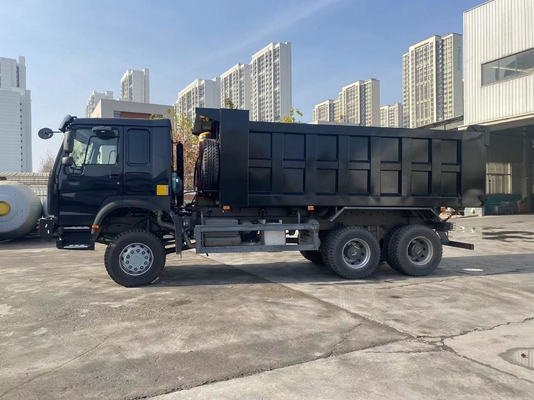 Sinotruk HOWO 10 rodas 6X4 Dumpper de areia de mineração Tipping Tipper Dump Truck com cabine Hw76