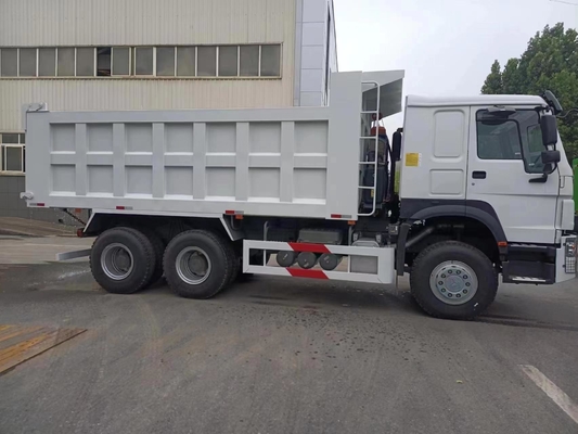 Estilo de elevação frontal Sinotruk HOWO 10 rodas 6X4 Carrinho de descarga de areia mineira