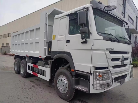 Estilo de elevação frontal Sinotruk HOWO 10 rodas 6X4 Carrinho de descarga de areia mineira