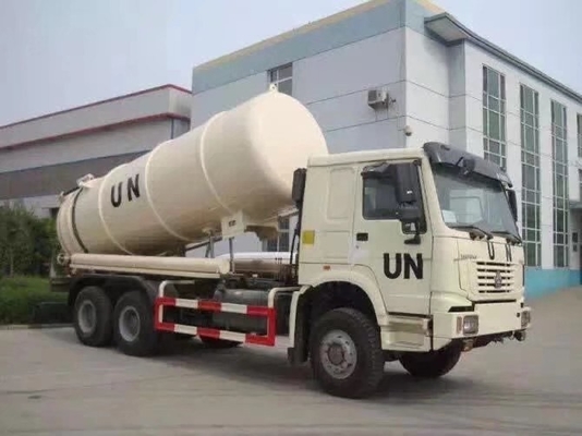 Sinotruck HOWO 6X4 4X2 8m3 10m3 12m3 15m3 Caminhão de sucção de esgoto usado a vácuo com AC