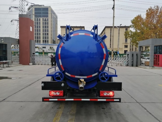 Dongfeng 4X2 10m3 12000 litros camião de sucção de vácuo de alta pressão com certificação CEE