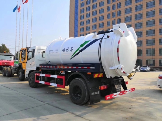Dongfeng Sinotruck HOWO 4m3 6m3 10m3 Caminhão de sucção de águas residuais com modelo de motor Wd615