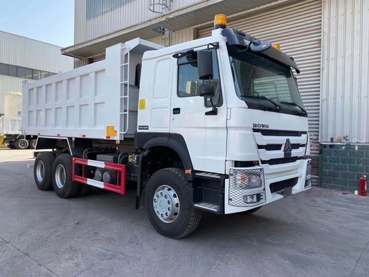 Sinotruk HOWO 6X4 Usado Carrinho de descarga para mineração com sistema de direção Zf8118