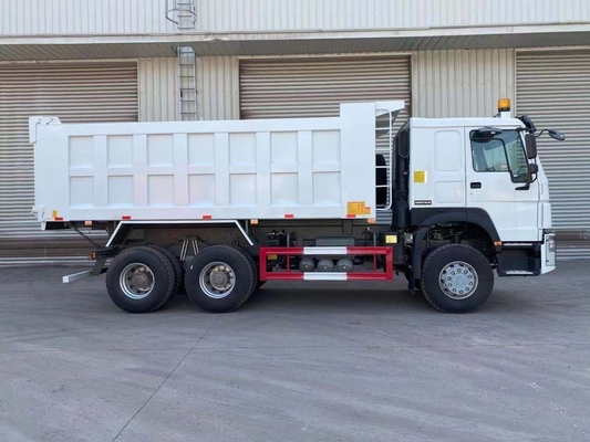 Sinotruk HOWO 6X4 Usado Carrinho de descarga para mineração com sistema de direção Zf8118